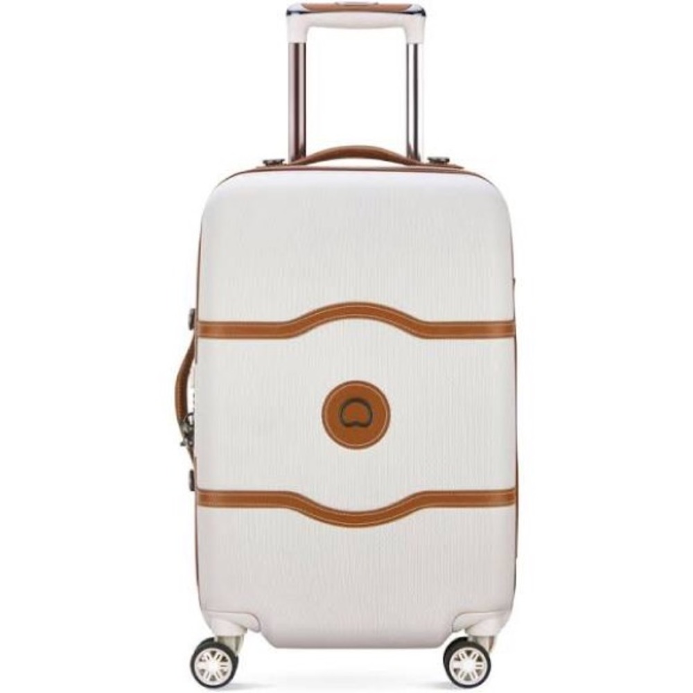 Delsey Chatelet Air 28” Spinner in Ivory/Cream